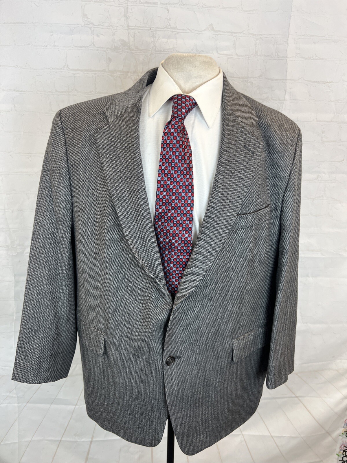 FALL/WINTER Chaps Ralph Lauren Men’s Gray Wool Blazer 46S $395