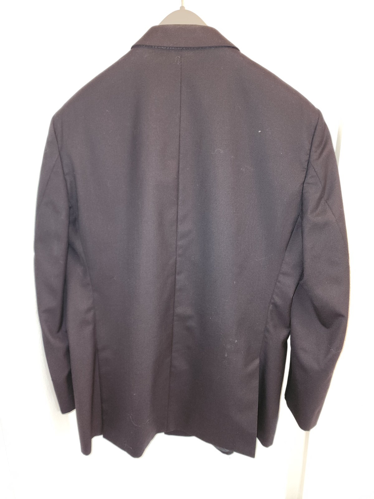 “Vintage Hunt Club Wool Cashmere Men’s Black Double‑Breasted Blazer – Size 44