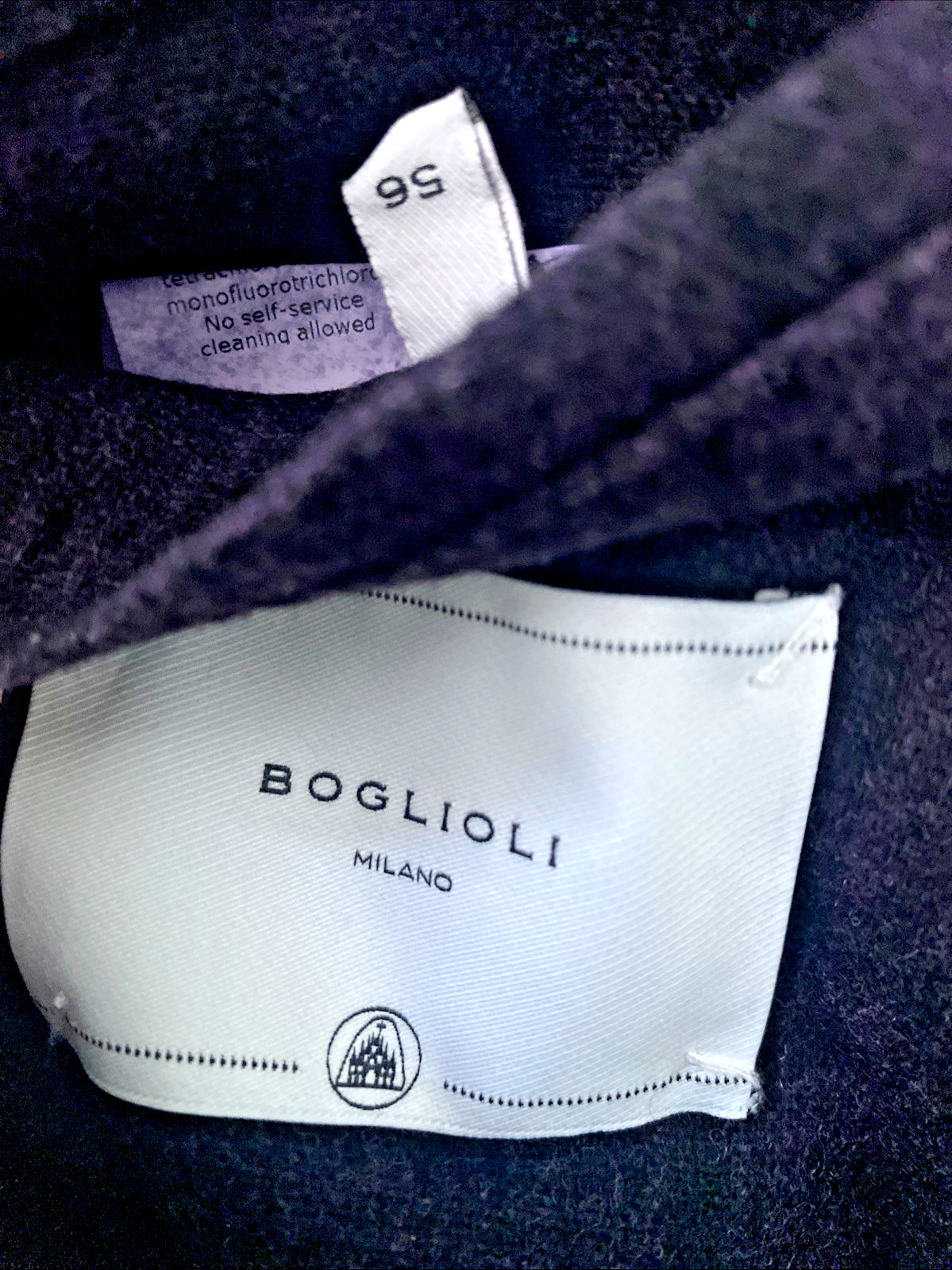 BOGLIOLI Soft Wool Cashmere Flannel K Jacket US 46 IT 56 Blazer Plum Plaid