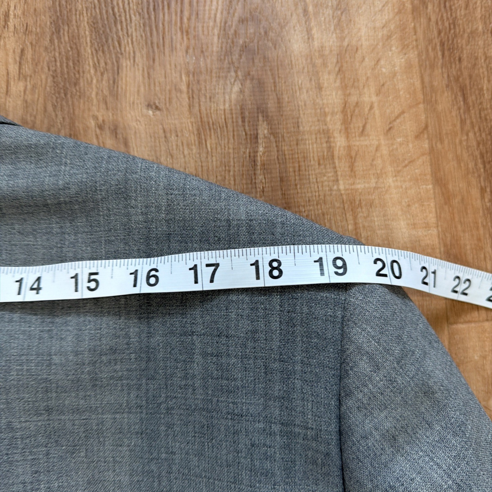 Voyager by J. Crew 44L Thompson Blazer Sport Coat Jacket Gray Wool