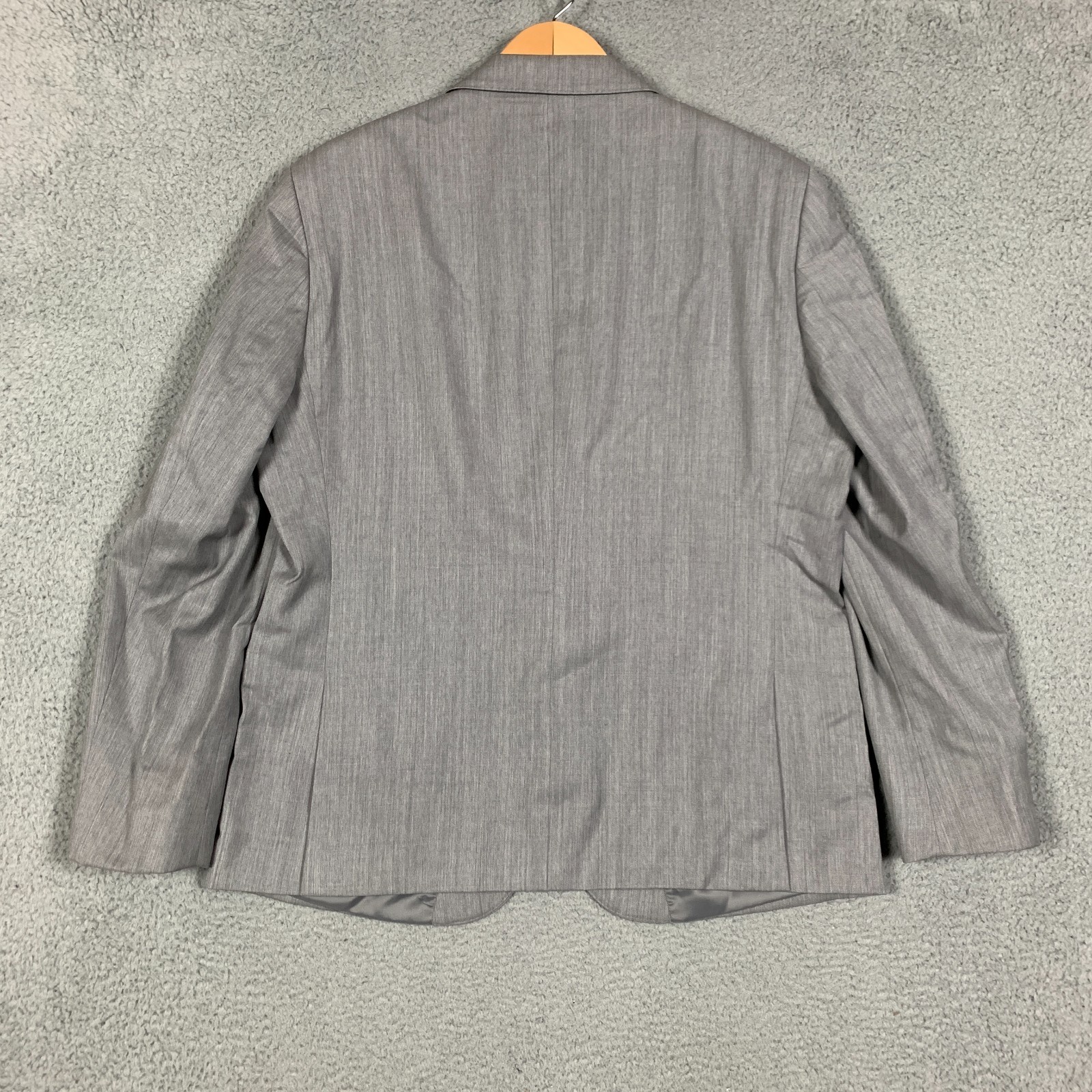 NWT The Black Tux Blazer Jacket 44S Gray Tollegno 1900 Italian Merino Wool