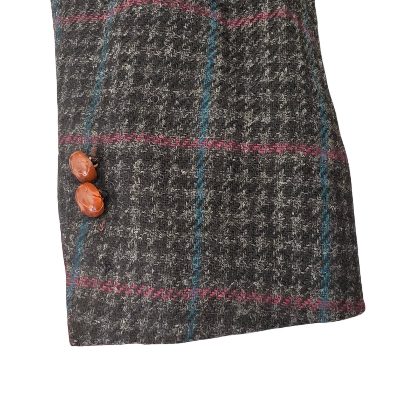 Vintage Chaps Ralph Lauren Scottish Tweed Blazer 38r Woven 1970s