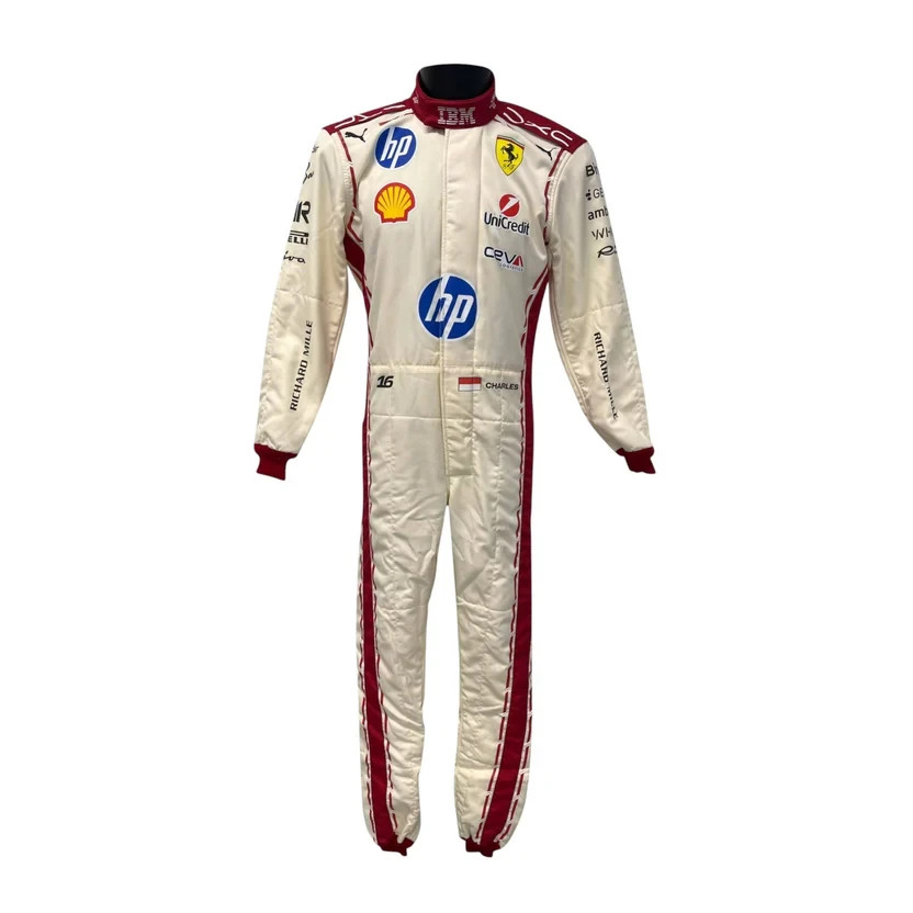 2026 Charles Leclerc Monaco GP Replica Racing Suit – F1 Racewear