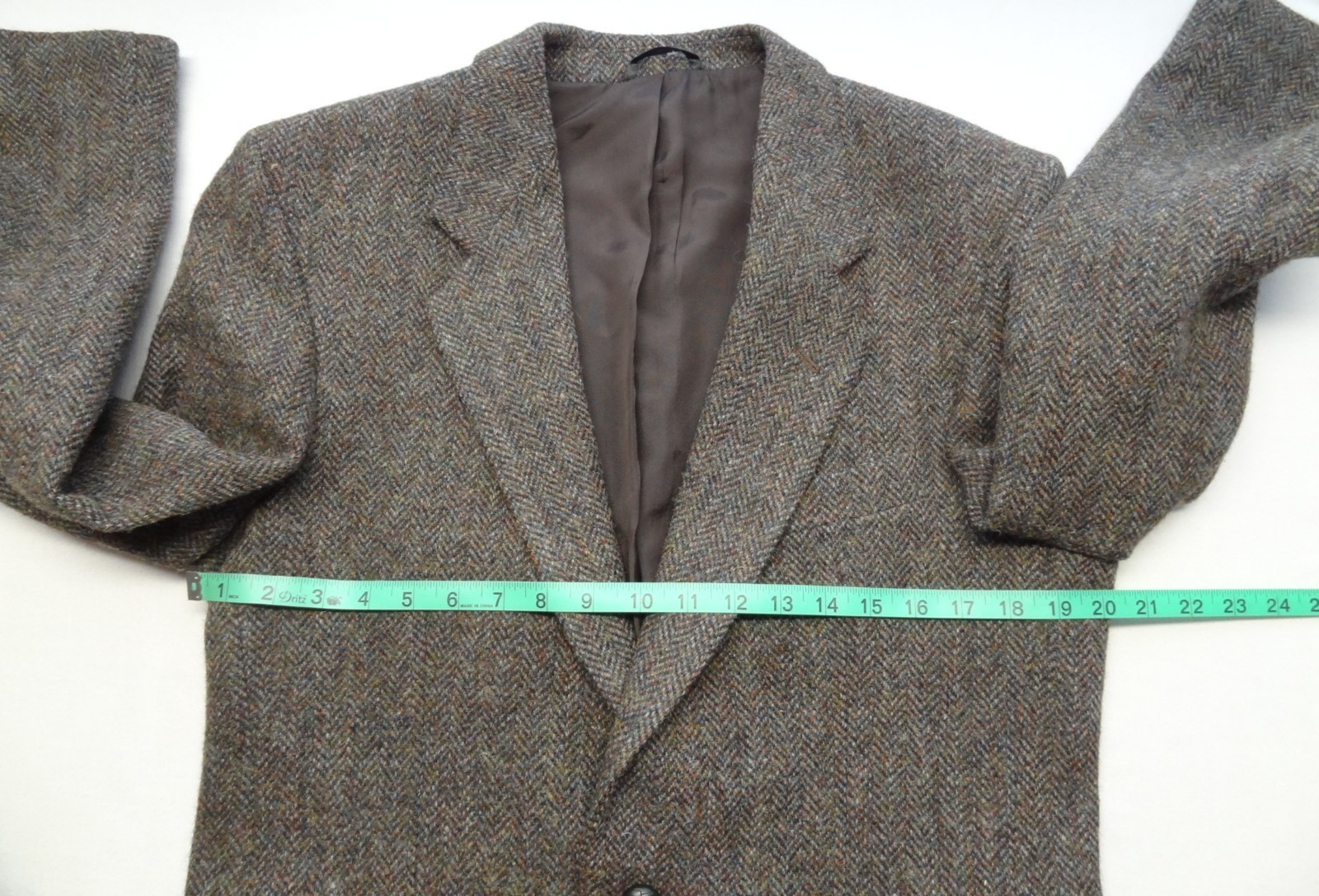 Pitlochry Countrywear 38 Harris Tweed 100% Wool Blazer Sport Coat Hand Woven EUC