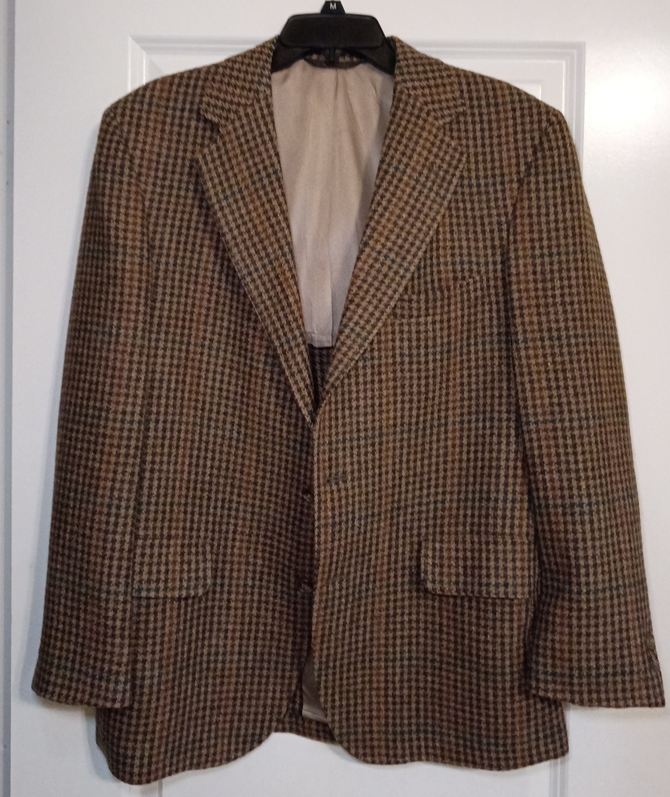 Brown Wool Suit Jacket Alexandre London Savile Row Great Condition
