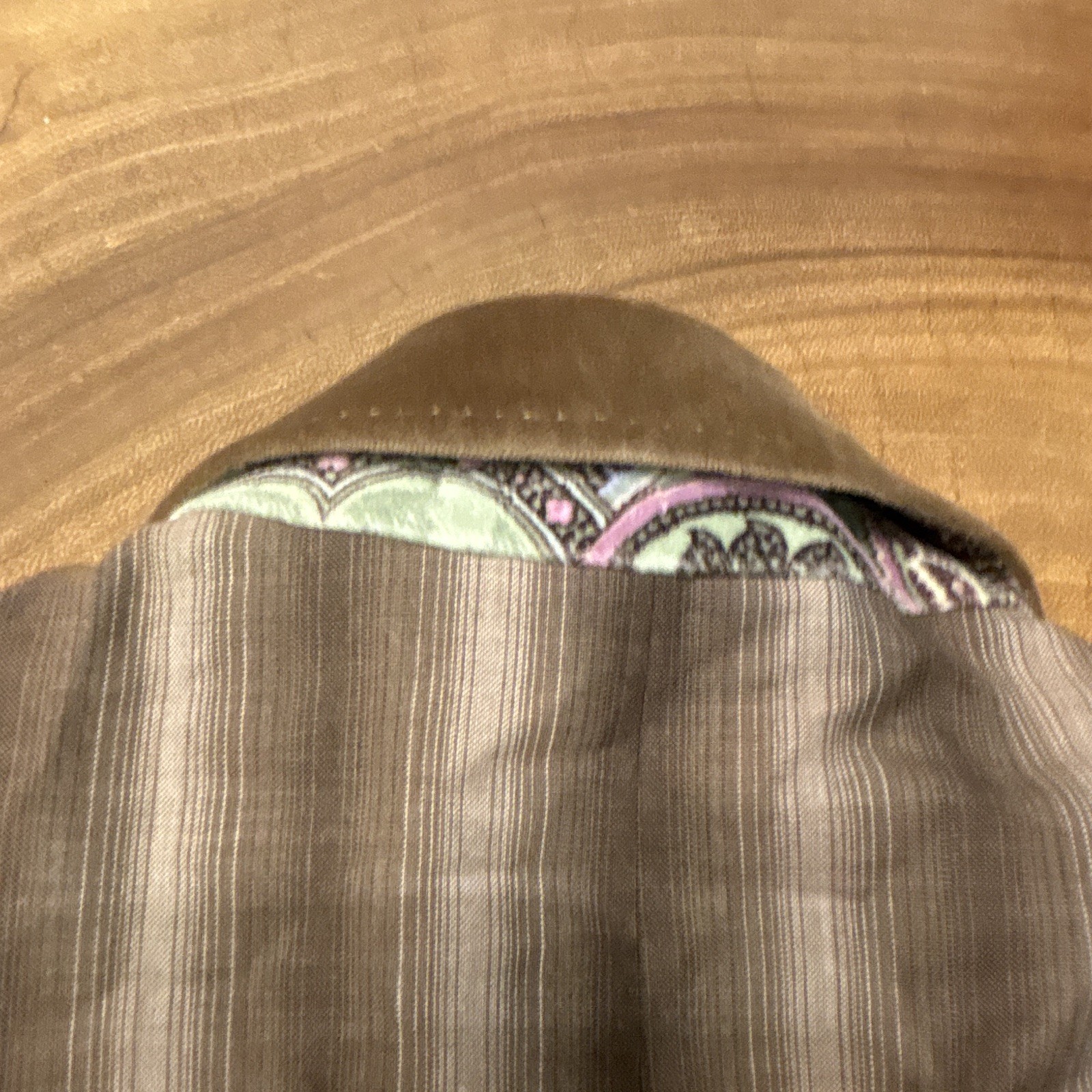 Made in Italy Ted Baker Men’s Brown Striped Wool Blend Blazer 42R