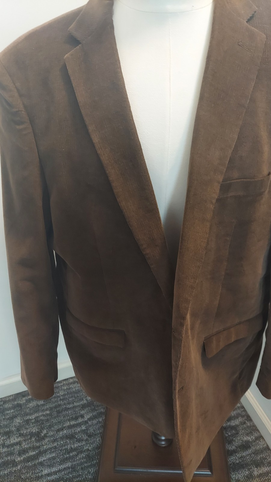 Archie Brown Men’s Corduroy Blazer Jacket Size 2x