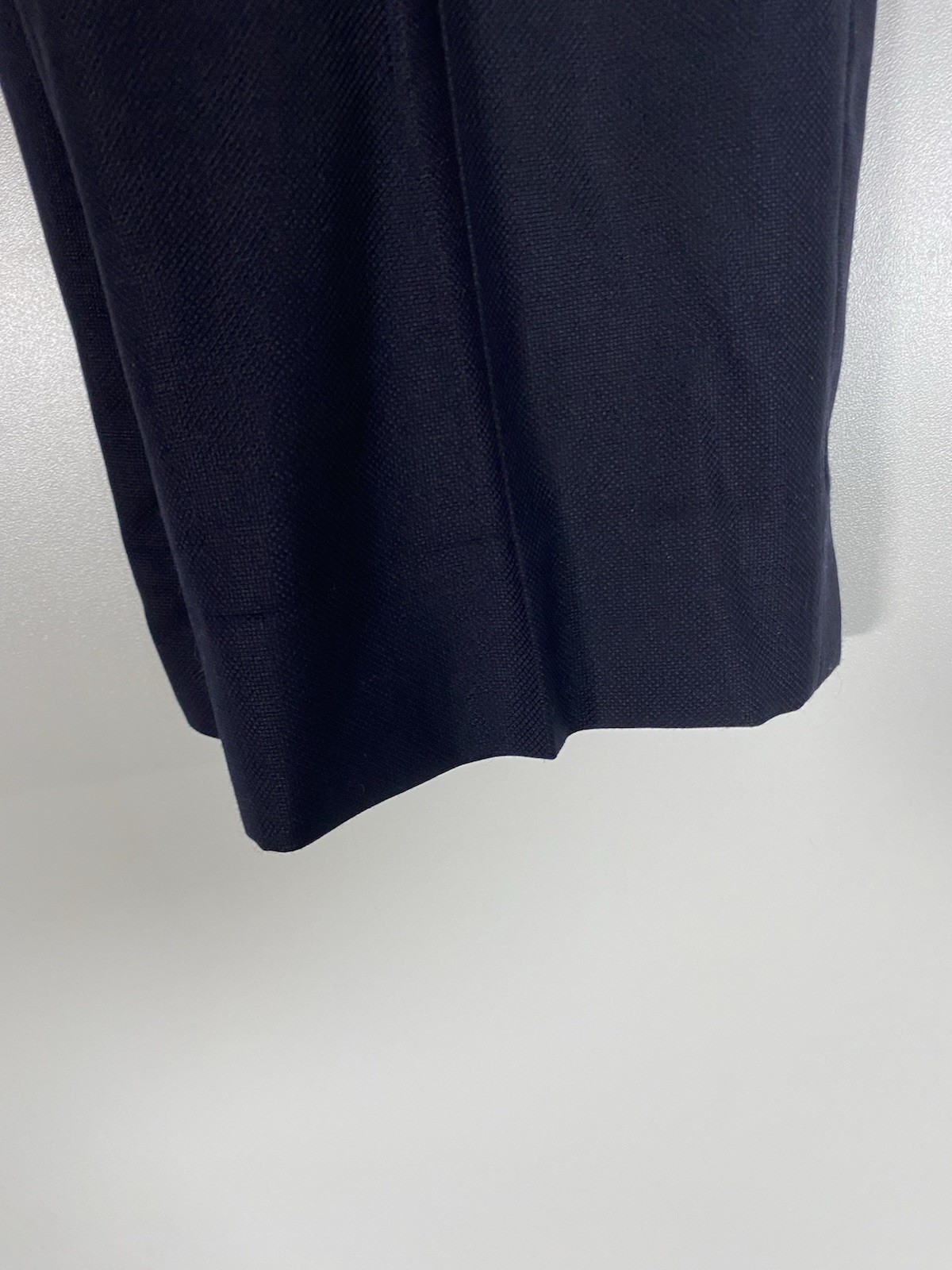 NYC Bespoke VBC 34S W34 2 Peice Hacking Suit Navy Hopsack Jacket Pants Italy