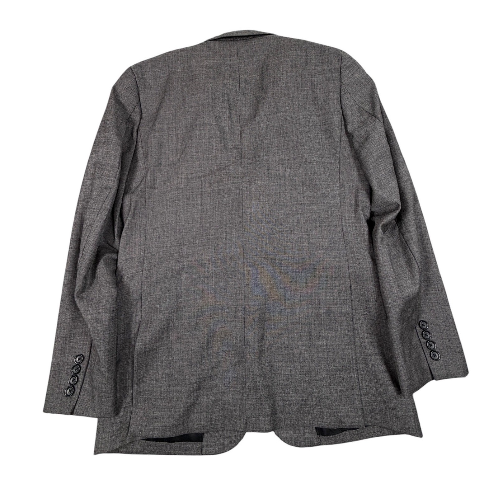 J. Crew Thompson Suit Mens 38R 31X32 Gray Wool 2-Button Slim Fit Professional