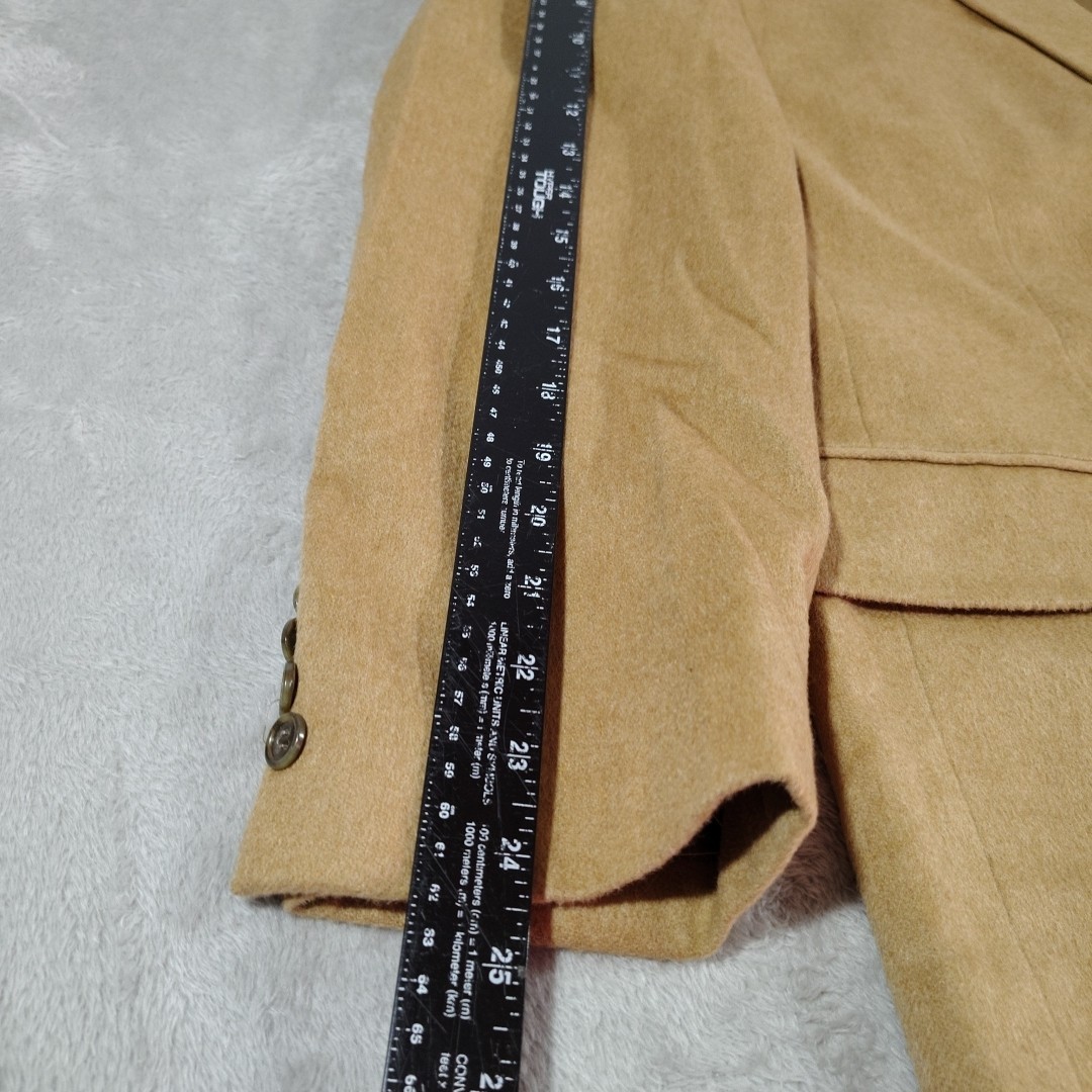 Joseph & Feiss 100% Camel Hair Blazer Tan Chest 52 Soft Business Classic Pockets