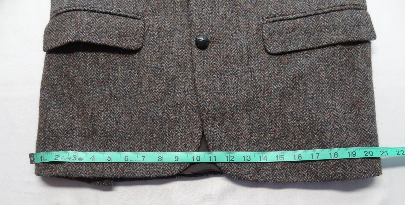 Pitlochry Countrywear 38 Harris Tweed 100% Wool Blazer Sport Coat Hand Woven EUC