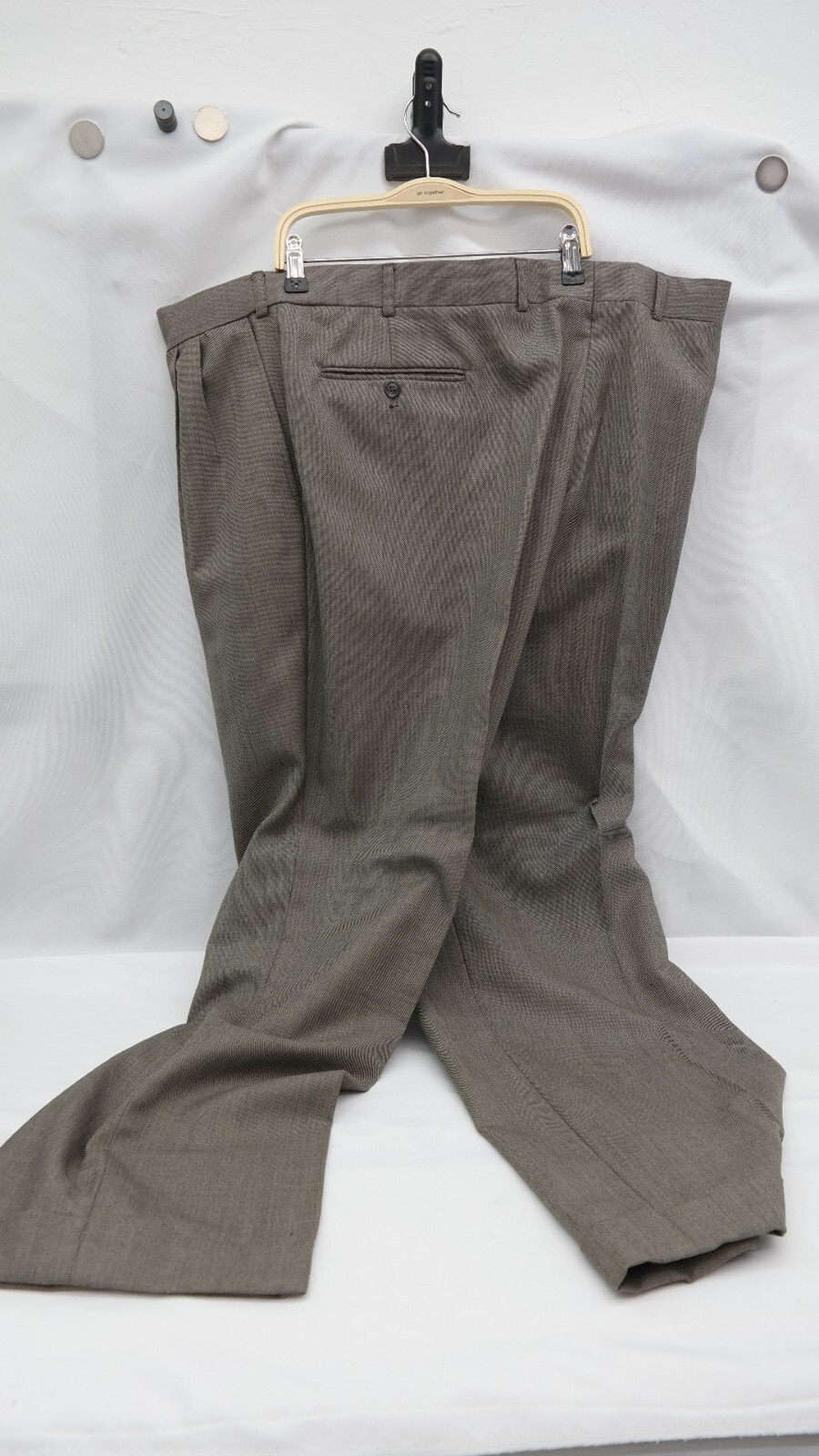 Hardy Aimes Mens Gray Suit Jacket & Pants TF