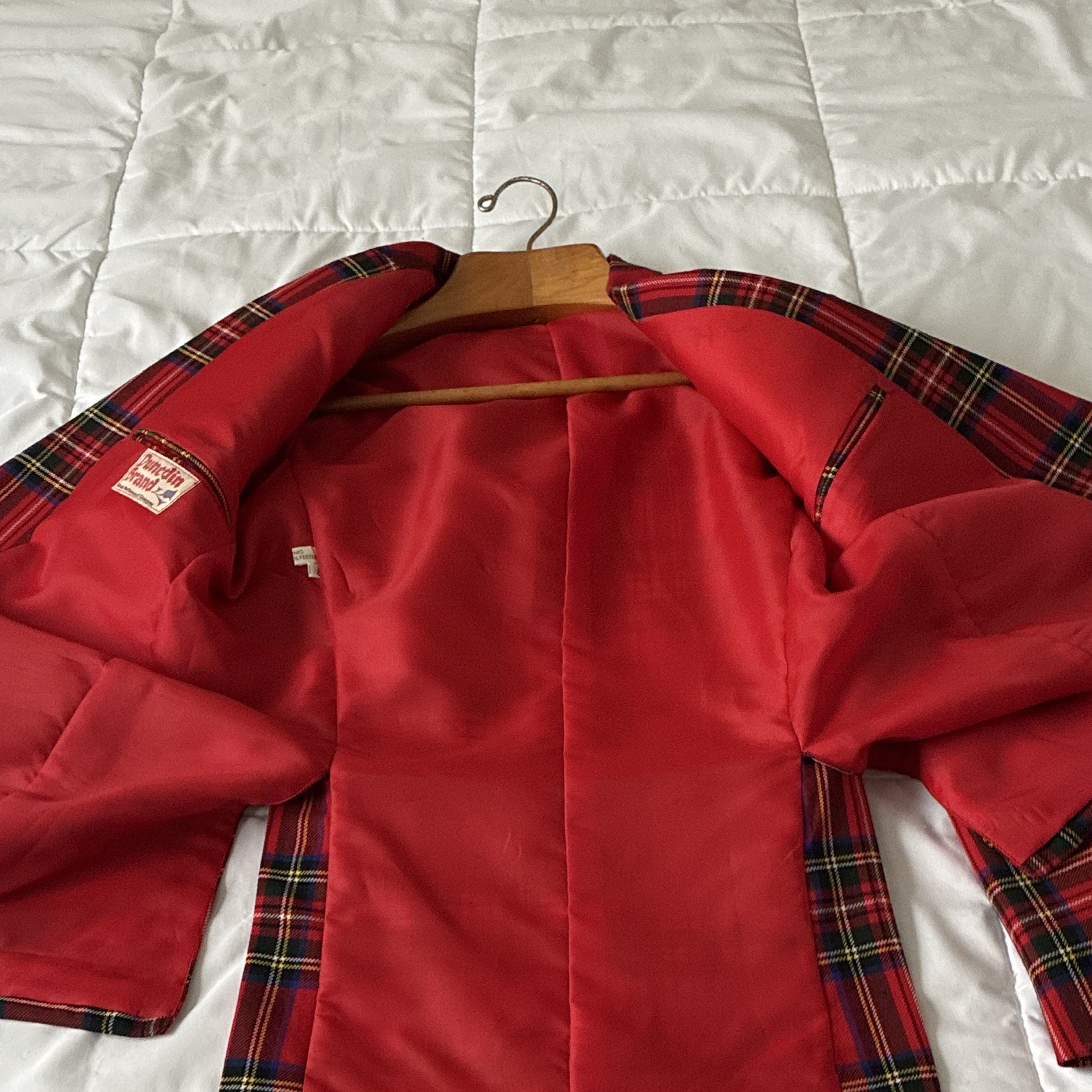 Dunedin FL brand Puritan Brand Men’s Plaid Tartan Wool Twill Blazer 40