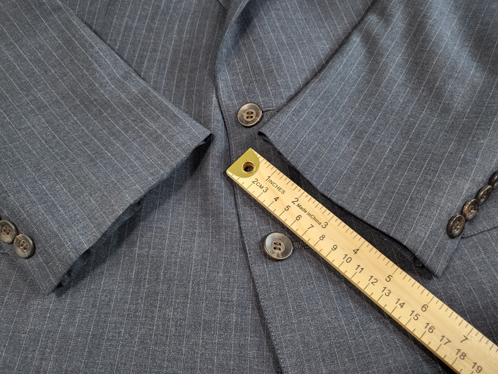 Vintage Chaps By Ralph Lauren Suit Jacket Mens 44″ Chest Sport Coat Union Made