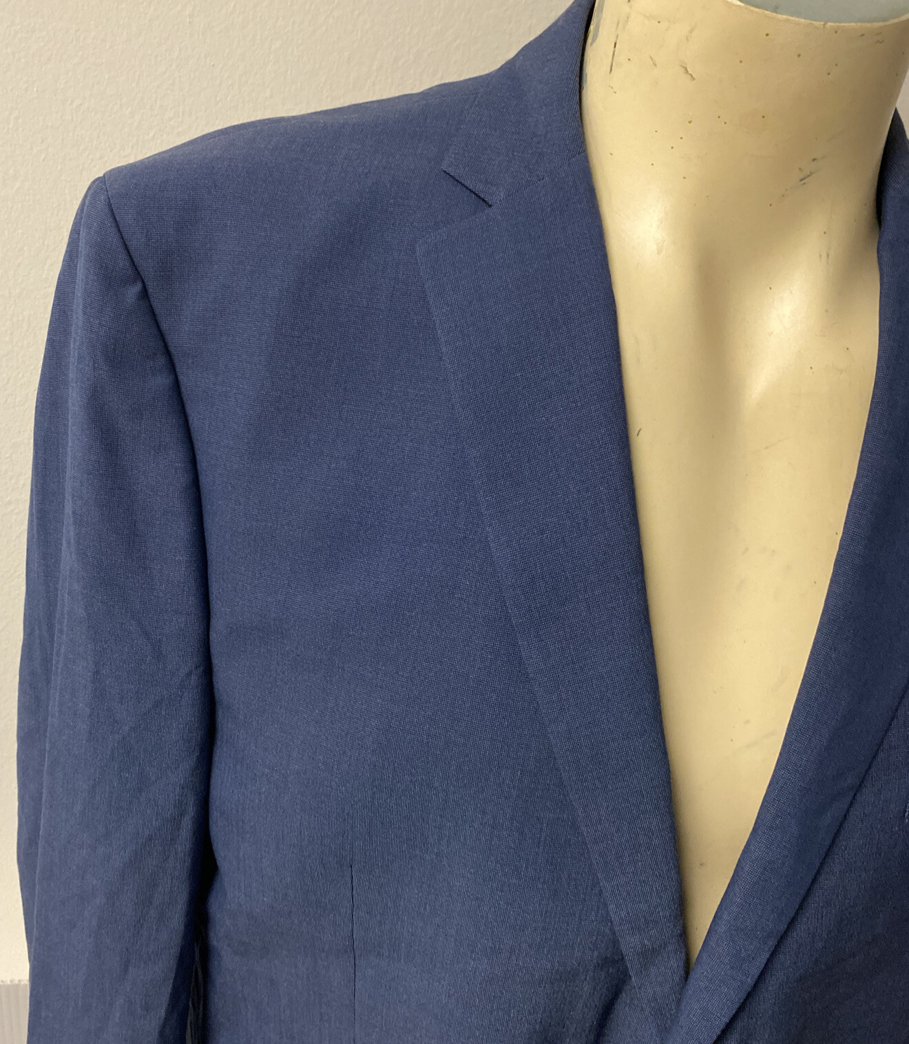 Marc New York Men Blue Stretch Separate Suit Jacket Blazer 42L Made Jordan $395