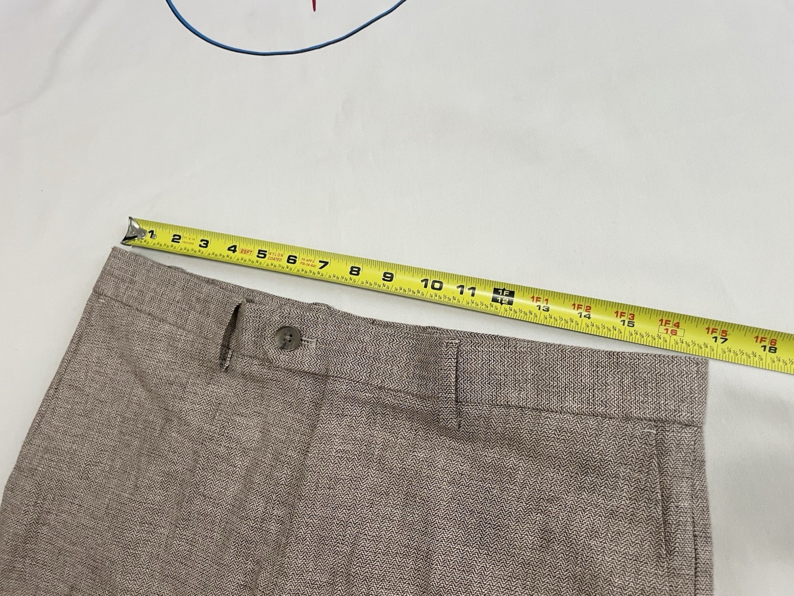 2 pc Suit Banana Republic Jacket Blazer 40S Pants 32×26 Linen Blend Unlined