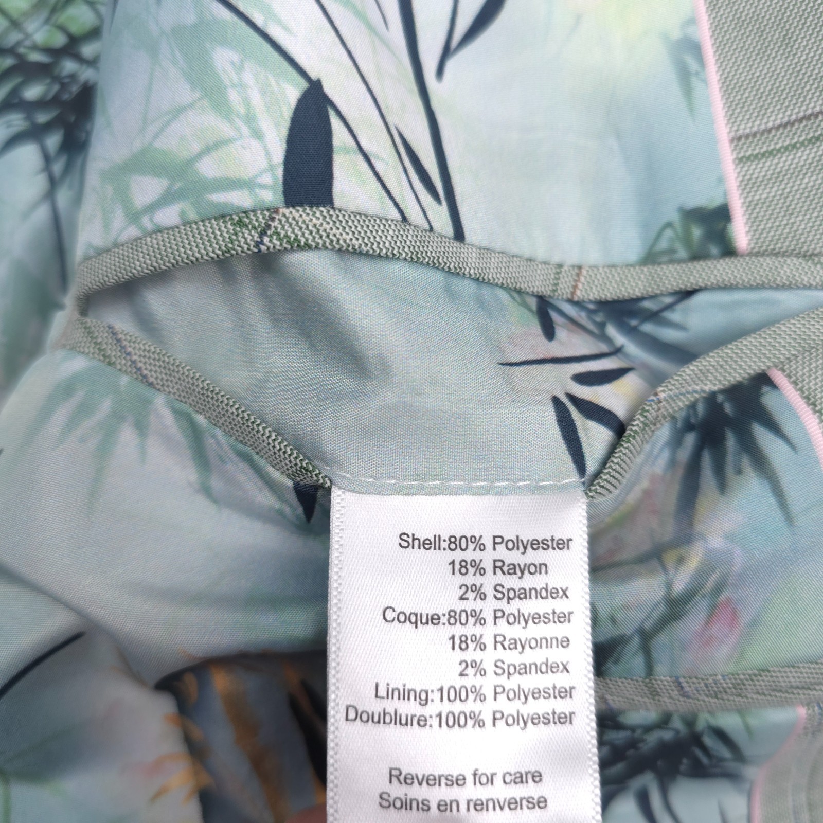Paisley & Gray Suit Mens 46R X 40 Slim Fit Light Green Plaid 2-Piece NWT