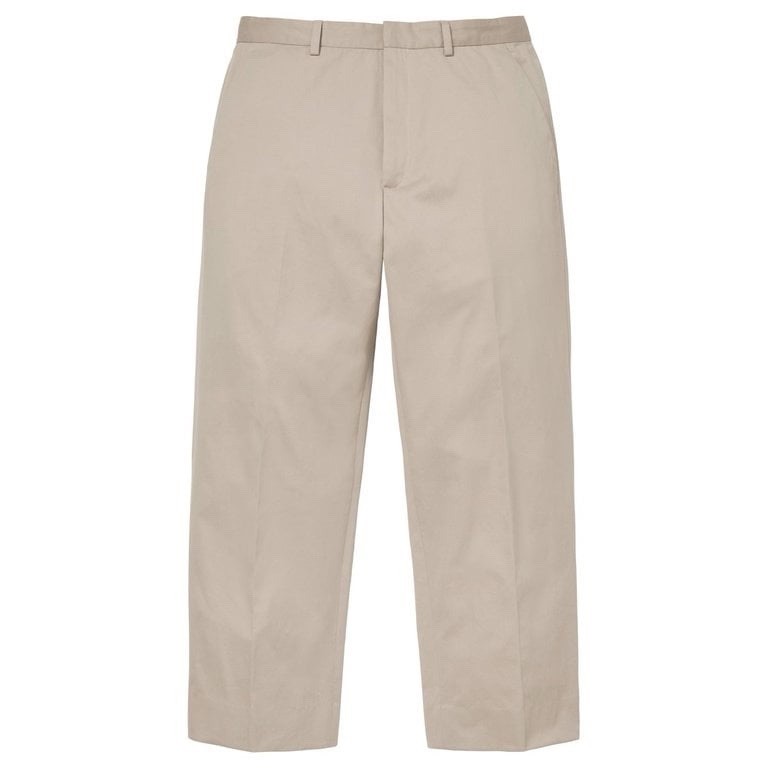 Supreme x Sea Island Cotton Suit Tan Double-Breasted 2-Piece SS26 Size Large