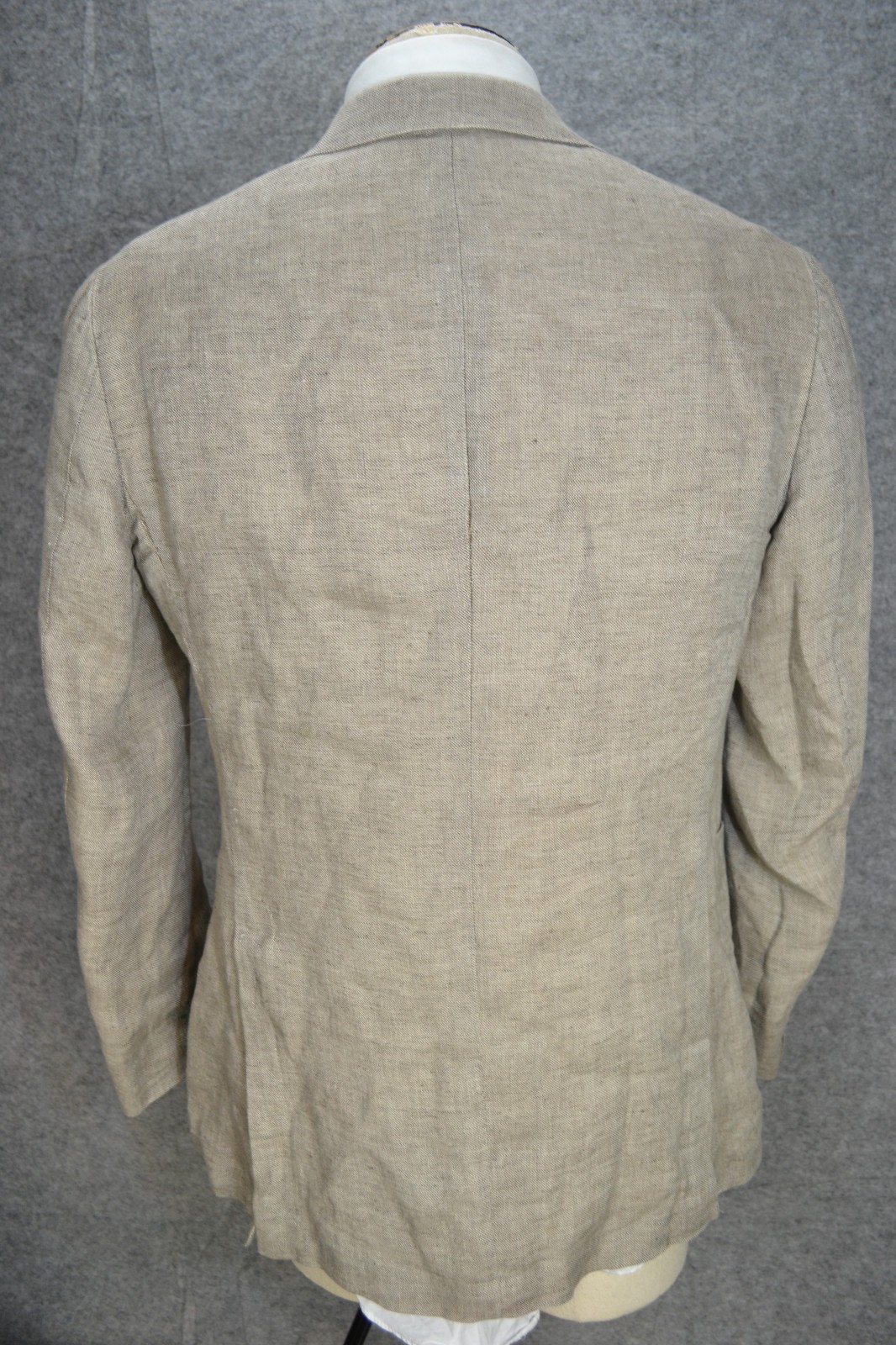 Suitsupply Mens 42 Pure Linen Blazer Italy Luxury Slim Unlined Jacket Sport Coat