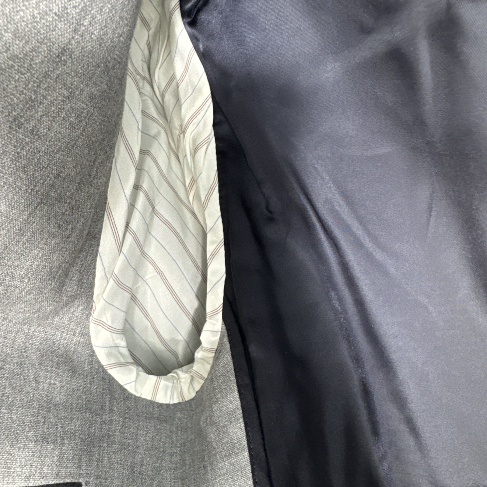 J Crew Ludlow 36S Slim Fit Gray Hopsack 2-Piece Suit 32×30 Tollegno 1900 Wool