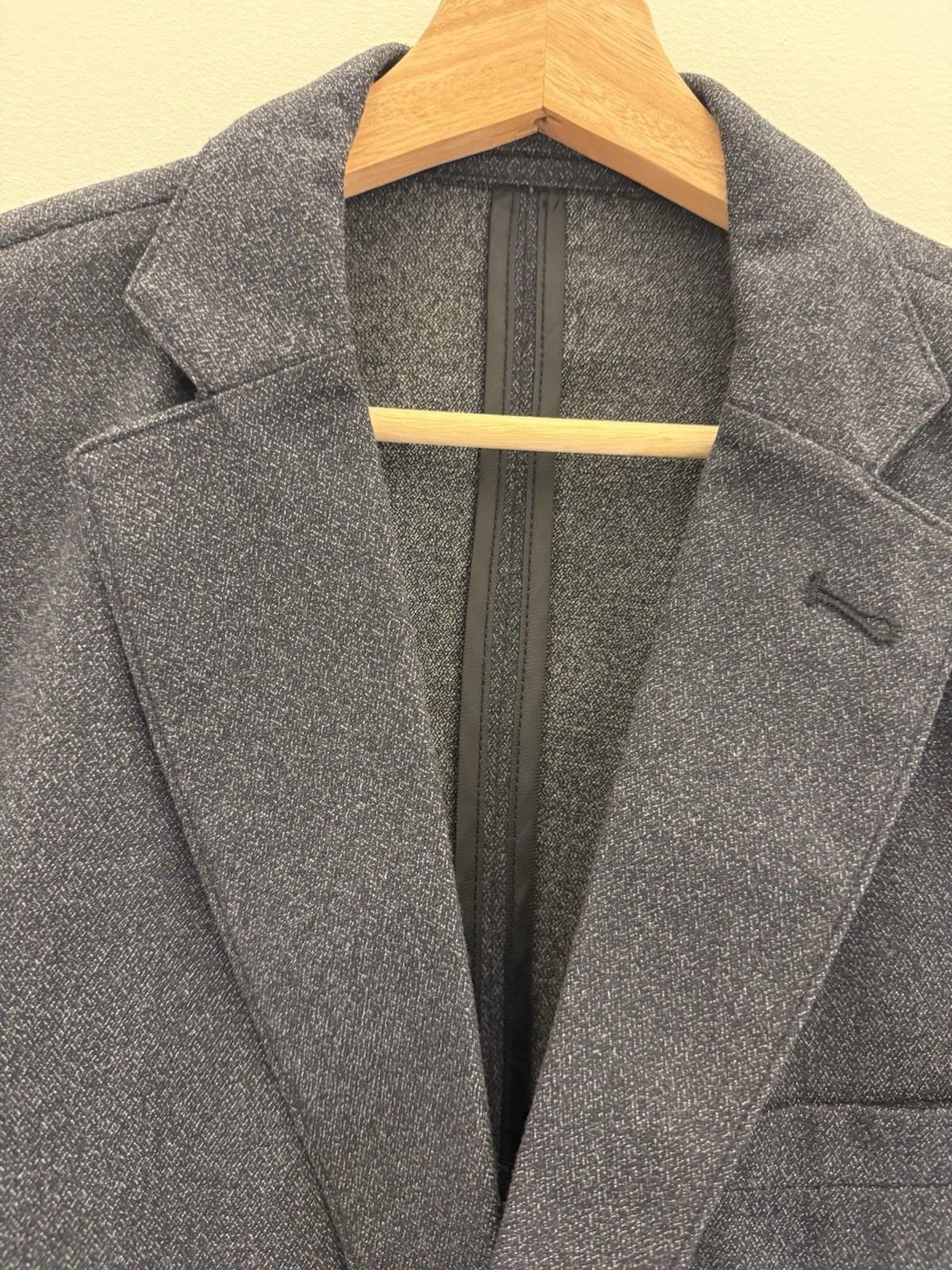 Mens Slim Fit Sport Coat 44R US Size JACK & JONES Dark Grey Blazer Jacket