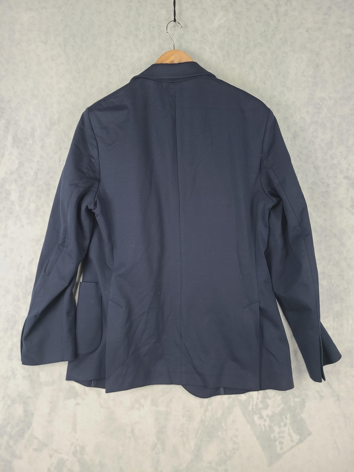 Circolo 1901 Blazer Mens 42R Navy Easy Jacket Jersey Knit Stretch Unstructured