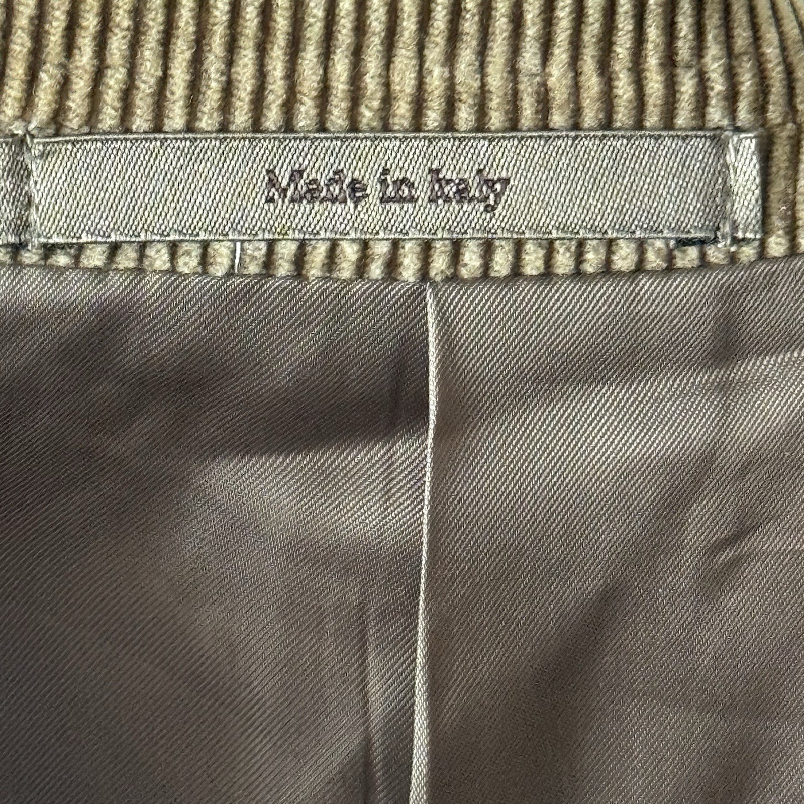 Ermenegildo Zegna CASHCO Corduroy Blazer Made In Italy Money SEE MEASUREMENTS