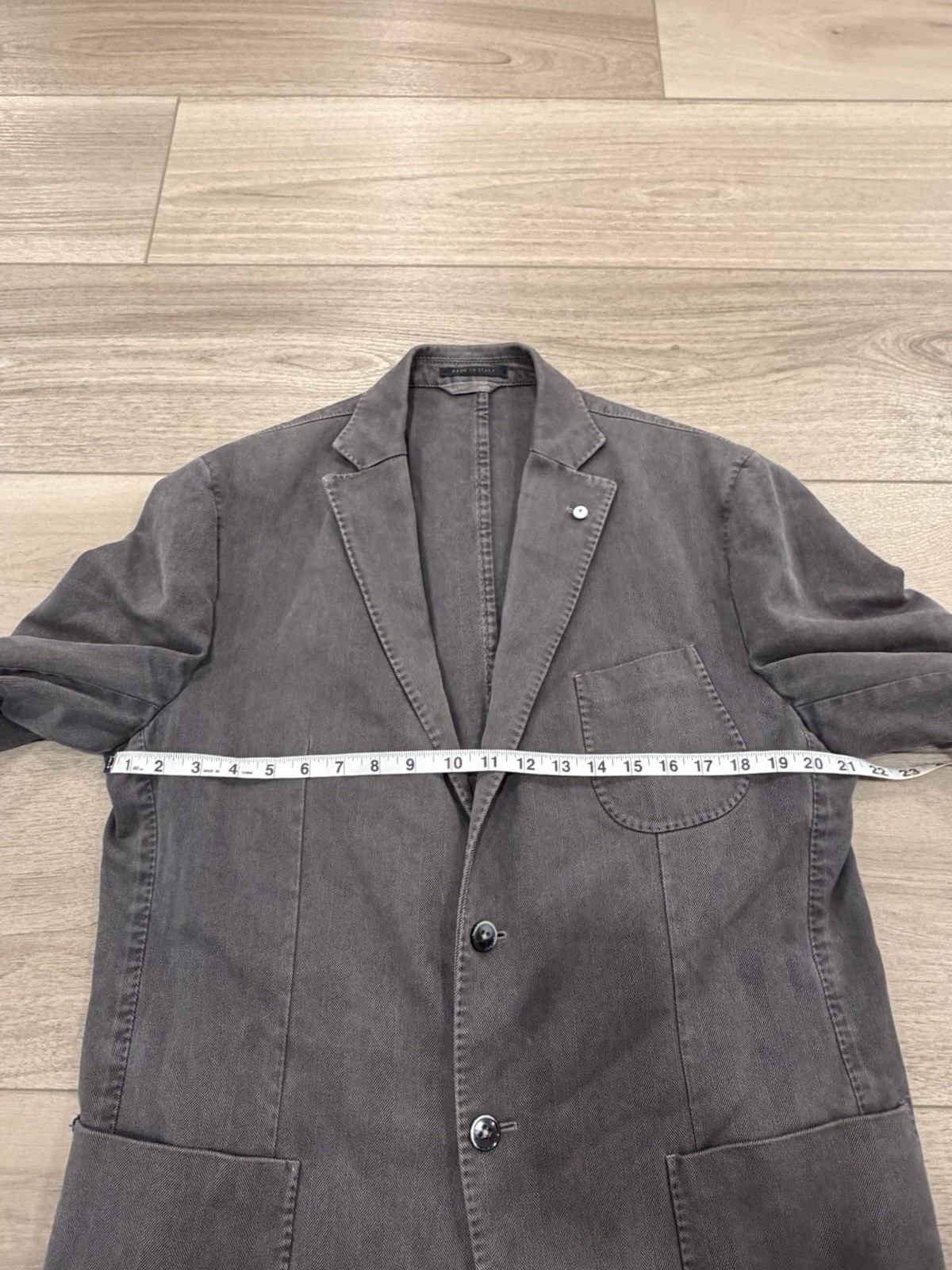 LBM 1911 Blazer Men Limited Edition Unlined Cotton Italy 54 R