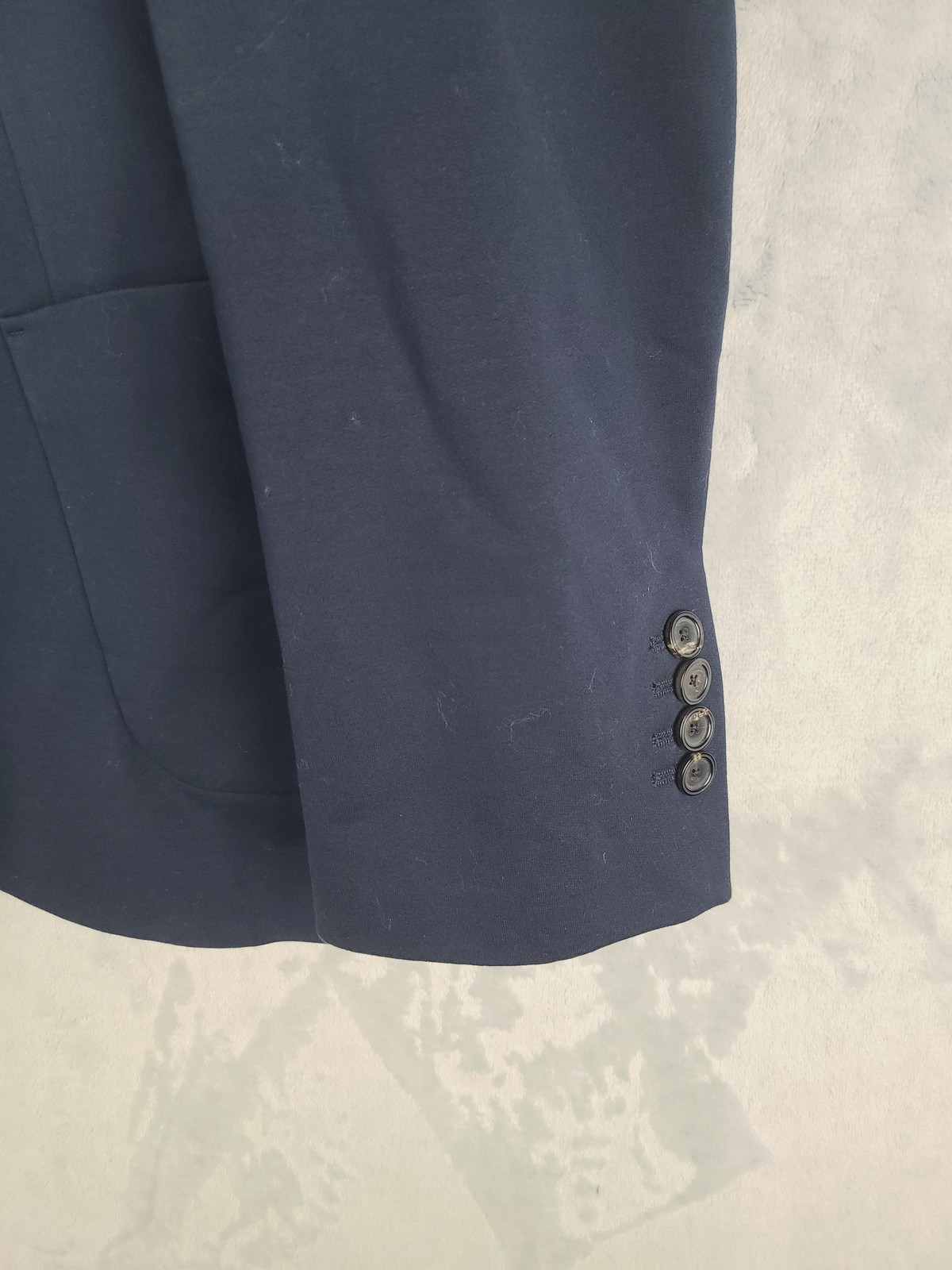 Circolo 1901 Blazer Mens 42R Navy Easy Jacket Jersey Knit Stretch Unstructured