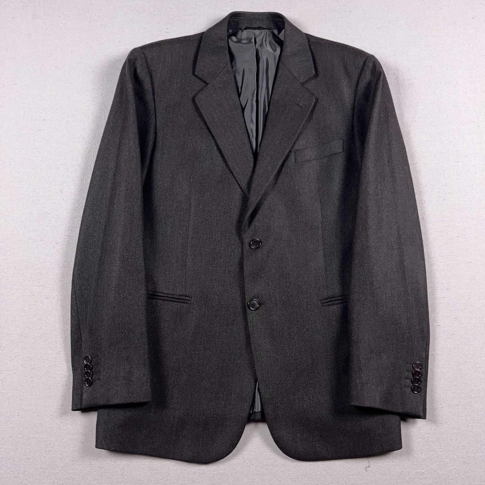 Giorgio Armani Blazer Mens IT 56R / US 56R Black Label Brown Made in Italy