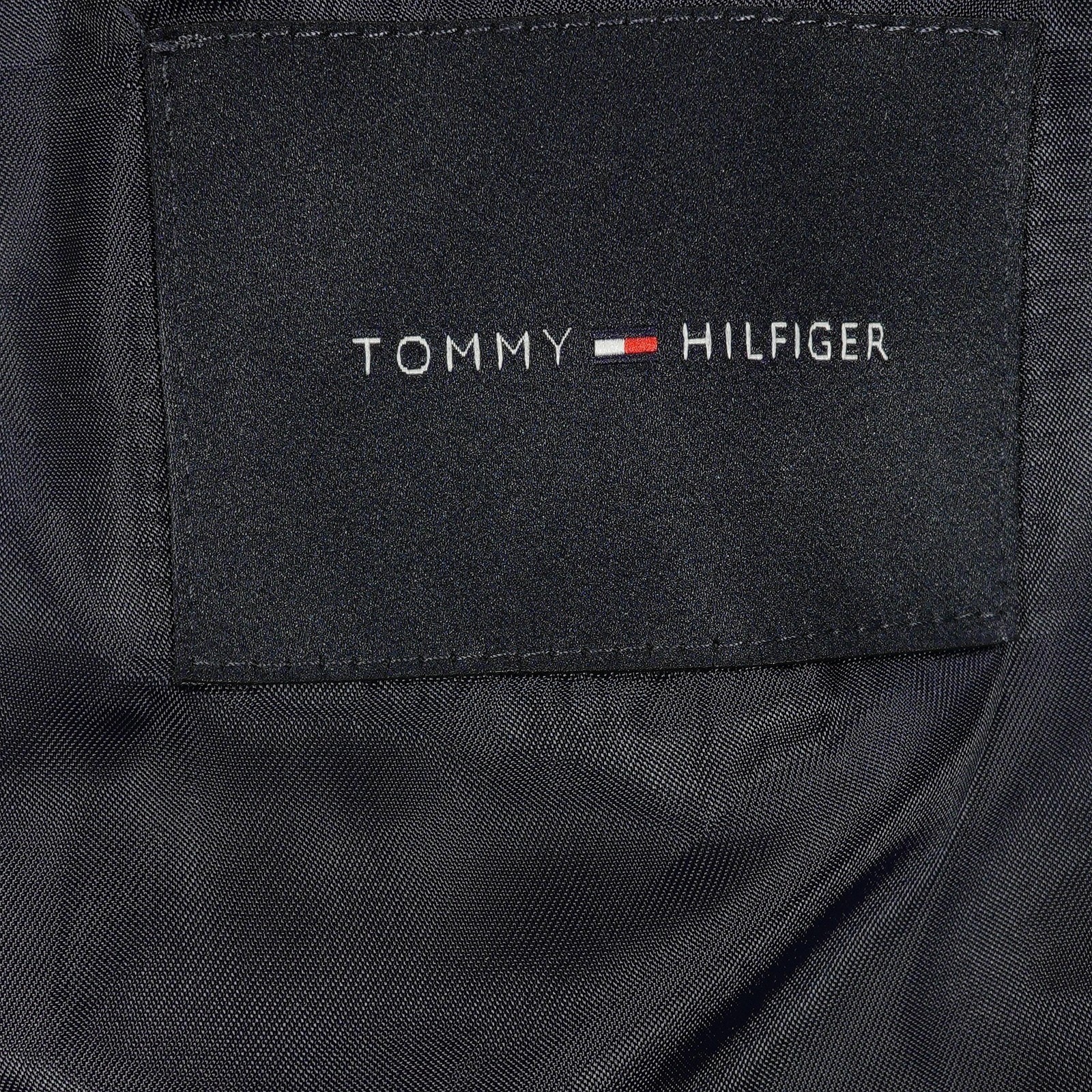 Tommy Hilfiger Blazer Mens 50R Navy Corduroy Elbow Patches Two Button New