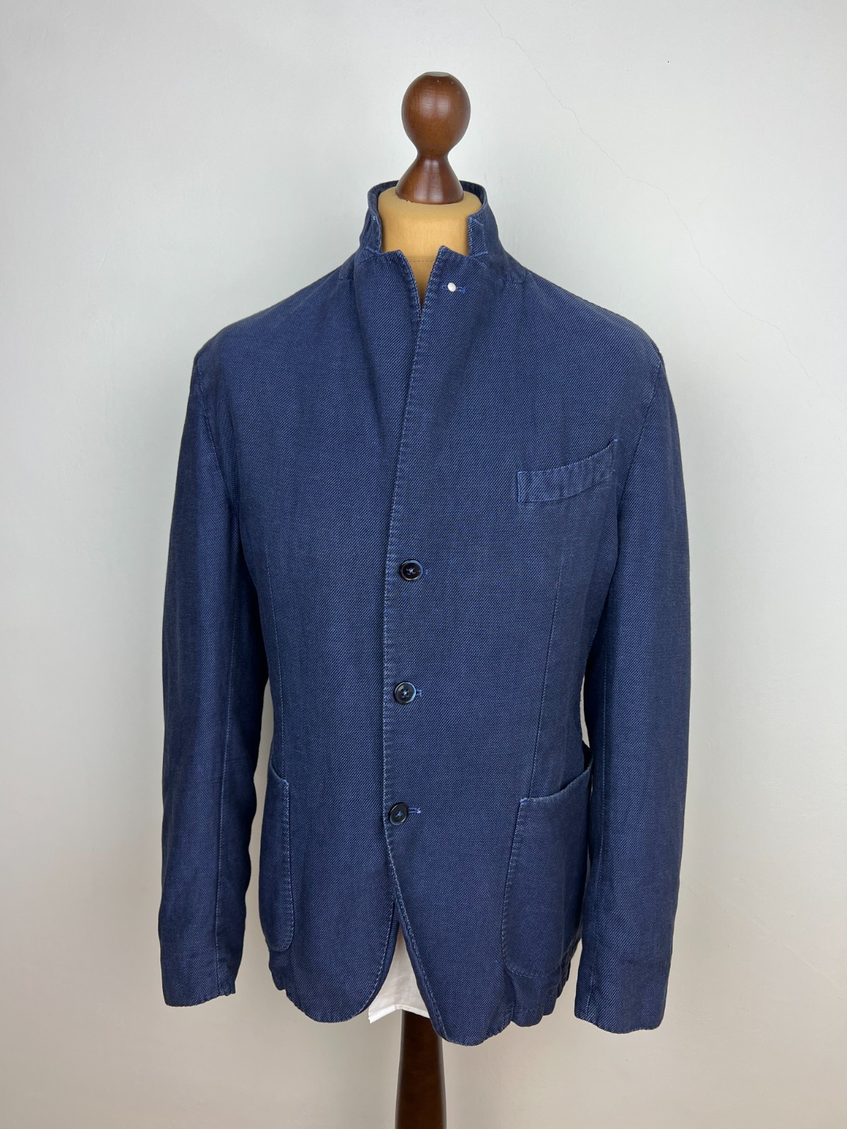LUIGI BIANCHI MANTOVA (LBM) Royal Line LinenCotton Unlined Sport Coat 44US54IT
