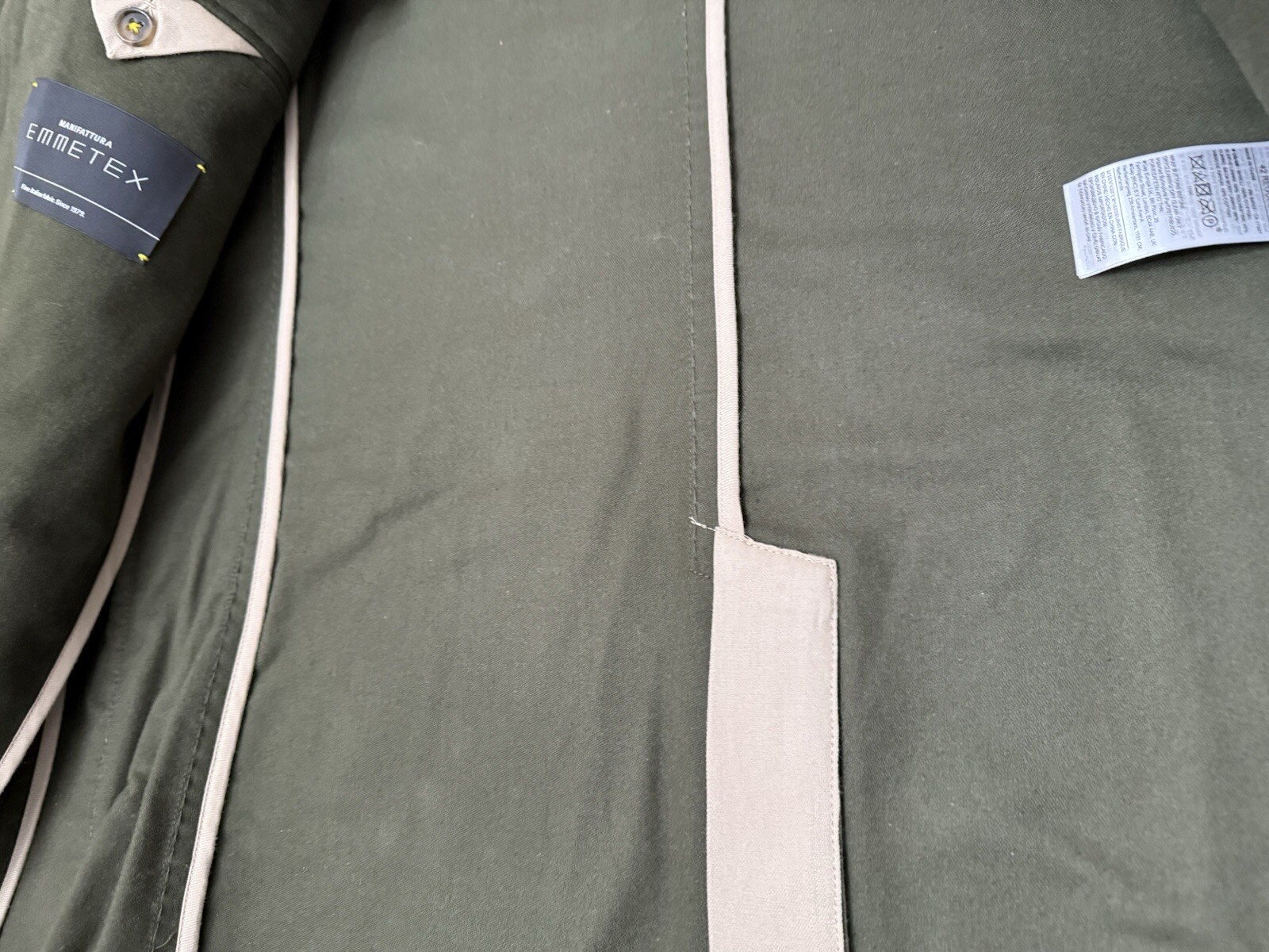 Moleskin Cotton Suit – 42 R Jacket, 34x 31 Pants, Banana Republic Green SLIM FIT