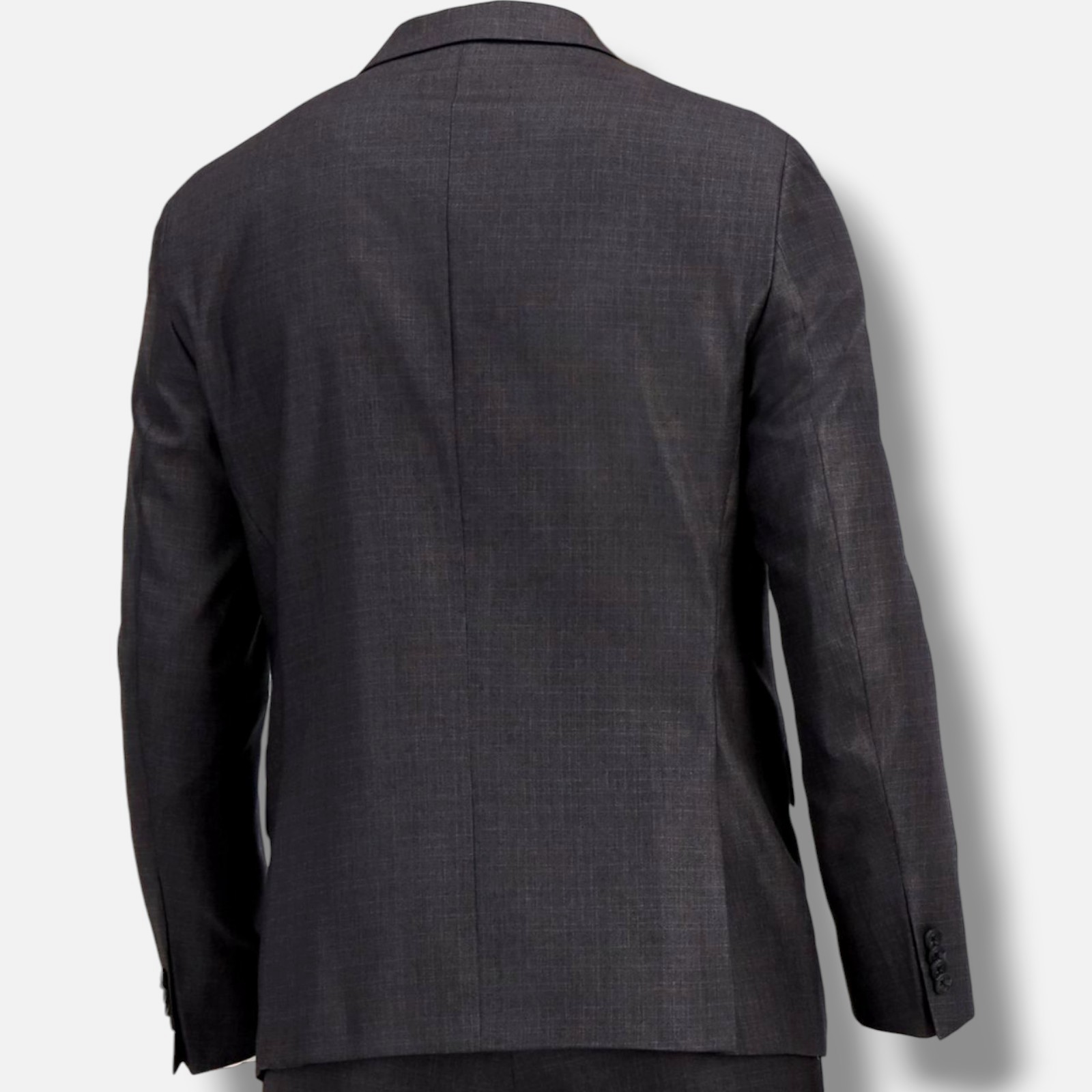 $396 Kenneth Cole Men’s Gray Slim-Fit Jacket Pants 2 Piece Suit Size 36S