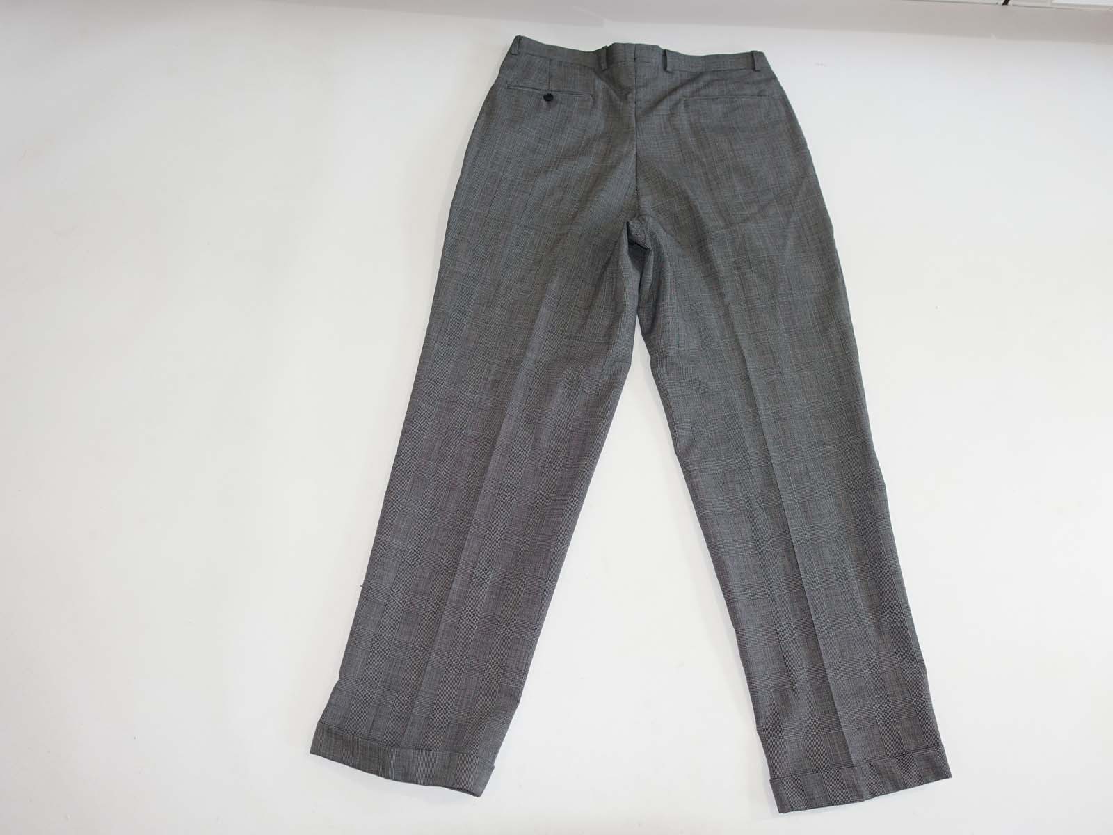 Jones New York Men’s Double Breasted Suit Size 42 Regular 34 x 32 Gray 100% Wool