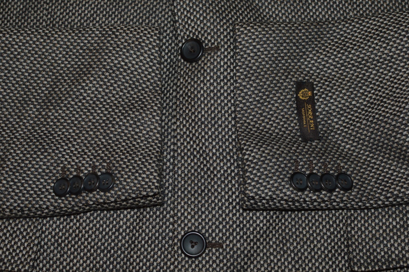 NEW EU 54L US 44L SORRANI Lanificio Barberossa Tweed Hacking Hunting Jacket blaz