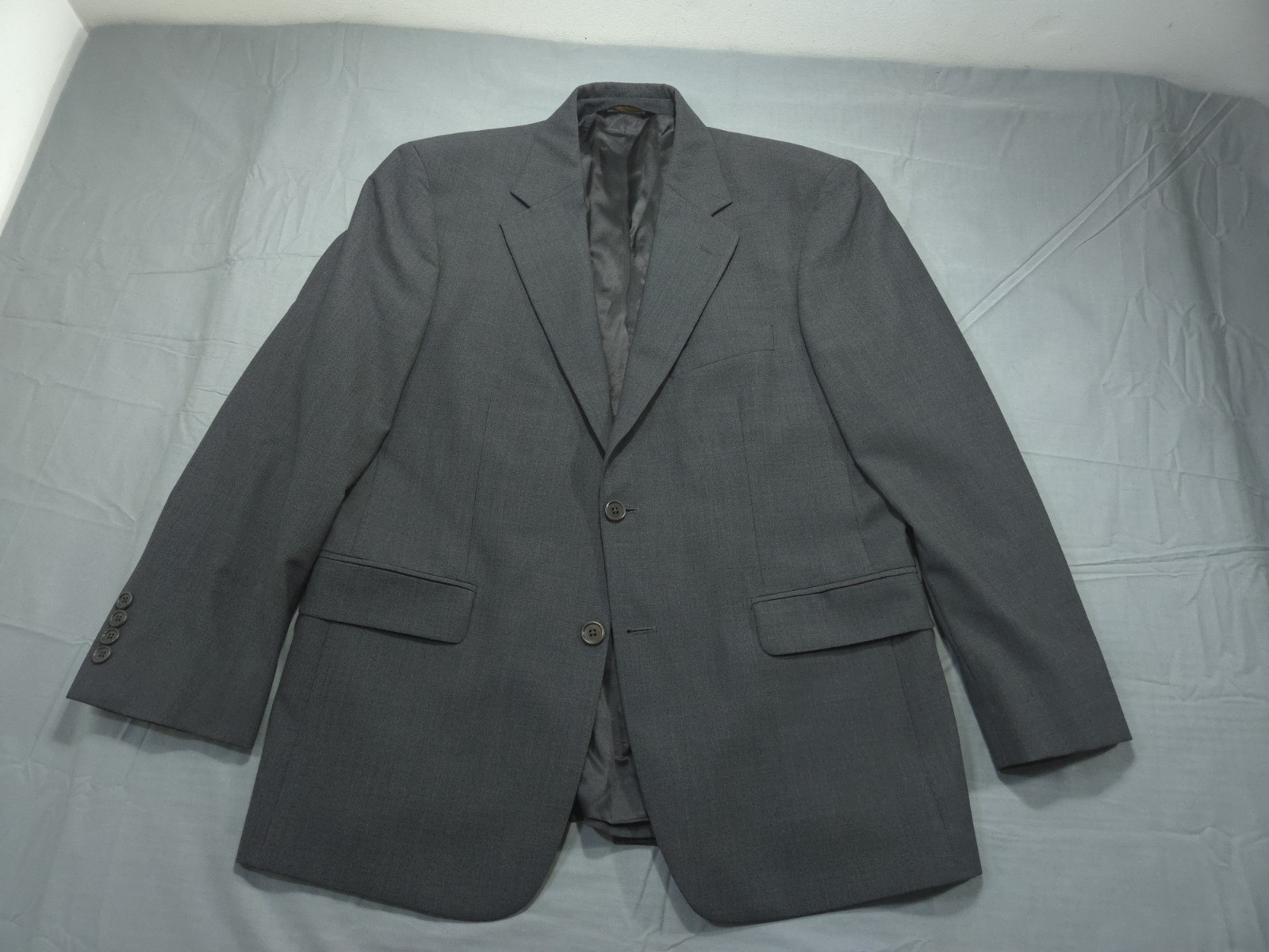 Brooks Brothers Suit Mens Gray 40S Jacket 33×31 Pants Stretch 346 Wool Full