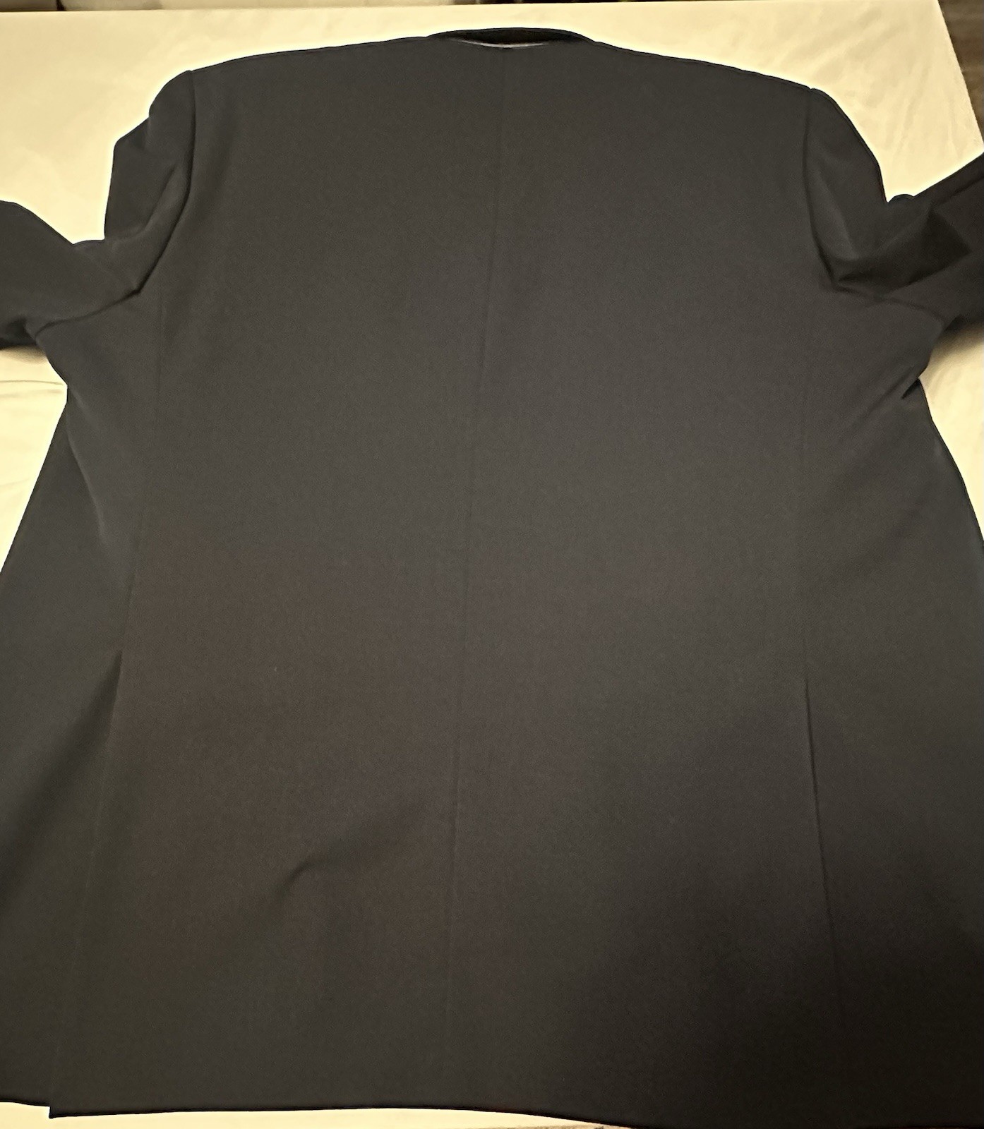 MICHAEL KORS Navy Blue Sport Coat Blazer Suit Jacket 46L Men’s Stretch Athletic