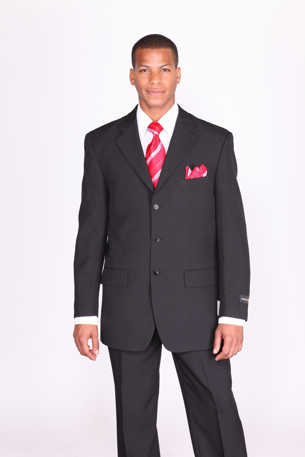Men’s suit 2 ,3 button Jacket and Pants Solid 2 Piece Set By Fortino Landi 802P