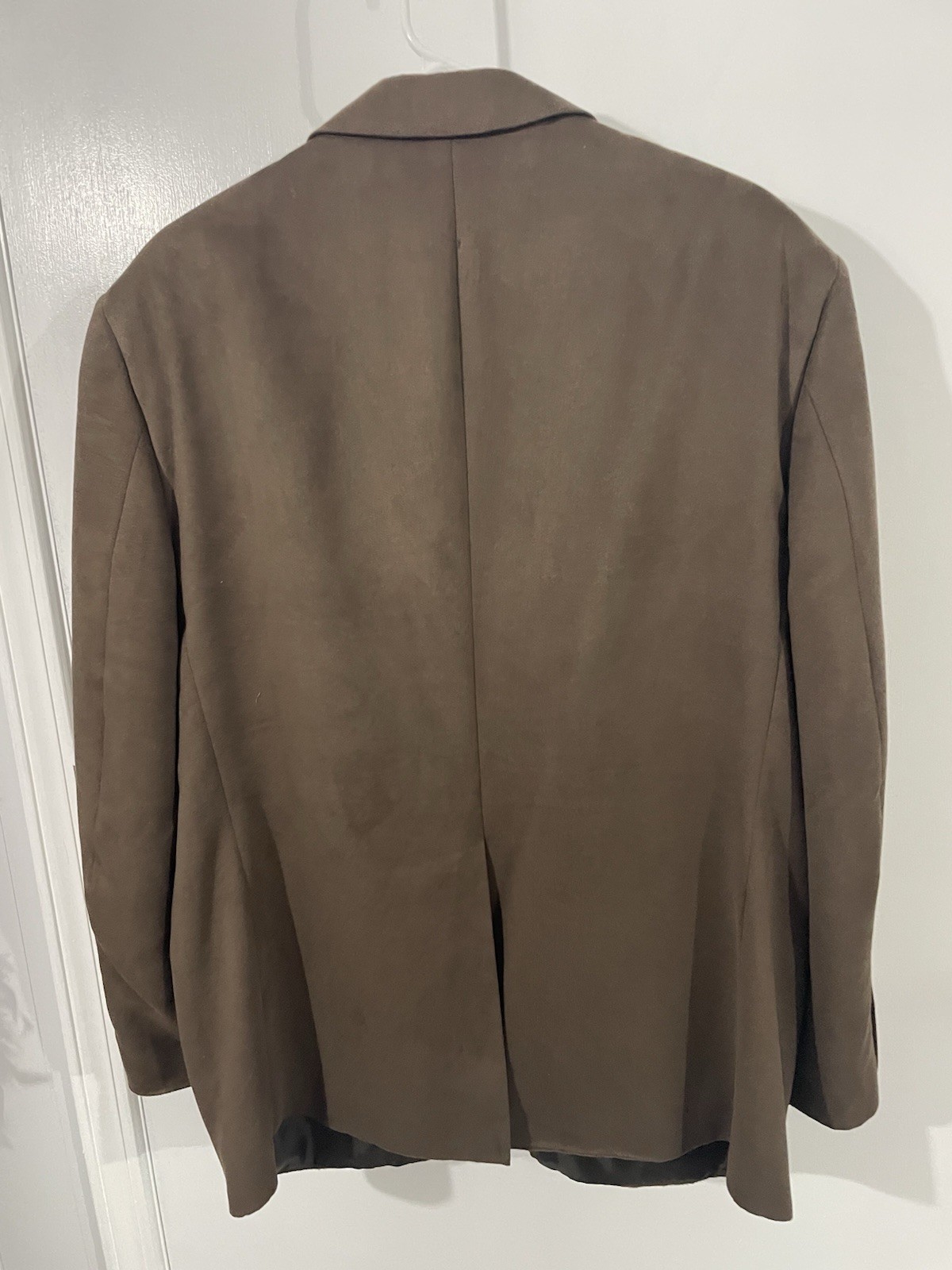 Bernhard Altmann Sport Coat Jacket Mens Size 48 Short Brown SupraSuede Blazer