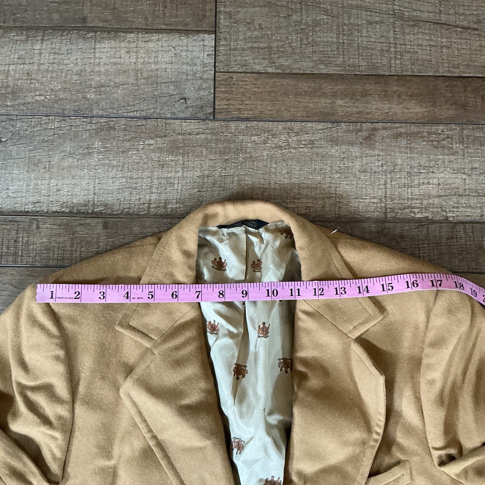 VTG Stix Baer Fuller Tan Corduroy Sport Coat Men’s 40R 2-Button Mexico #611125
