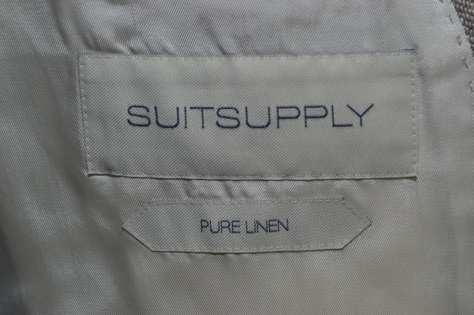Suitsupply Mens 42 Pure Linen Blazer Italy Luxury Slim Unlined Jacket Sport Coat