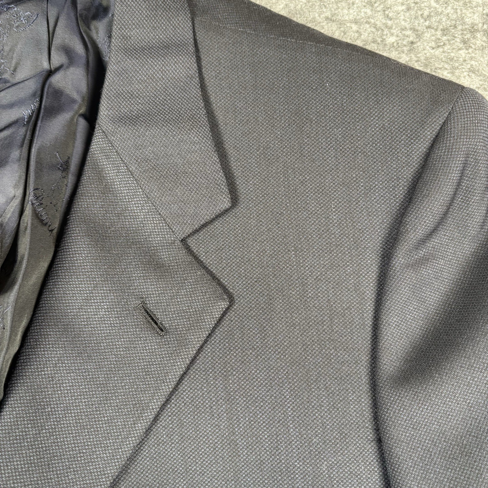 Brioni Palatino Jacket Mens 54 EU 44 Wool 3 Button Suit Sport Coat Blazer Italy