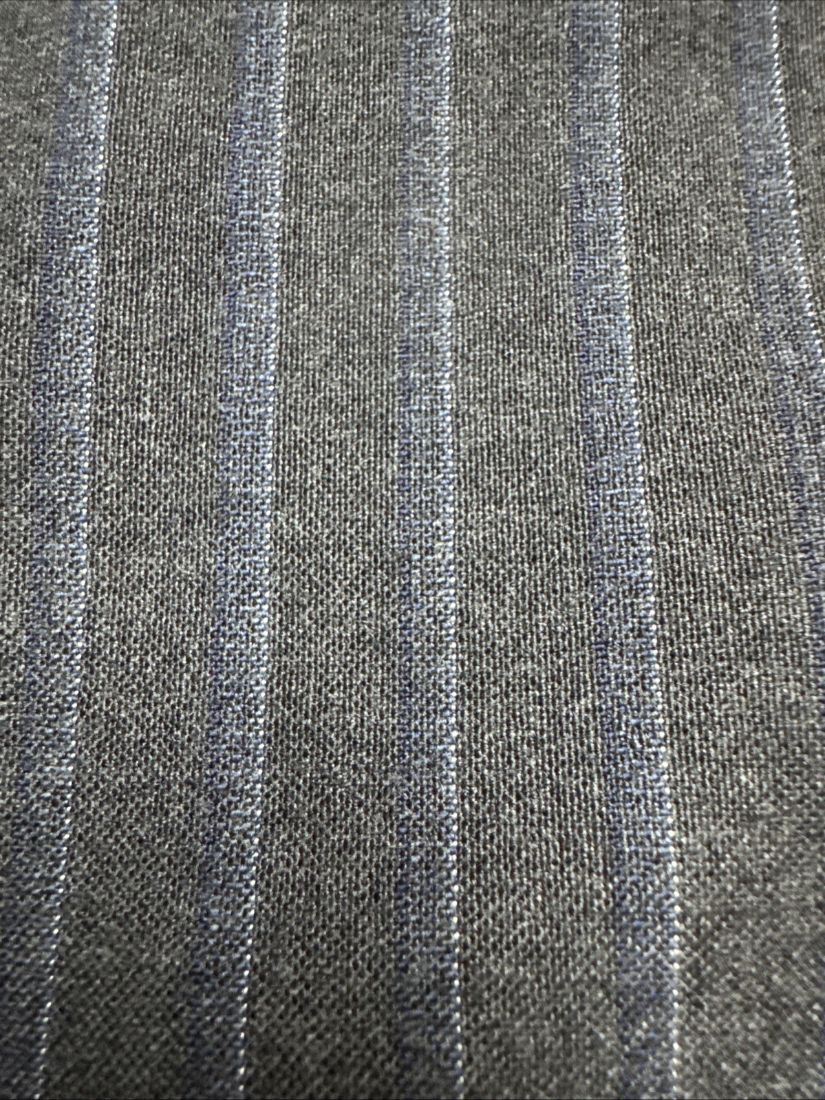 Strong Suit Gray Blue Stripe Reda Wool Silk Jacket Sport Coat Blazer Mens Sz 40R