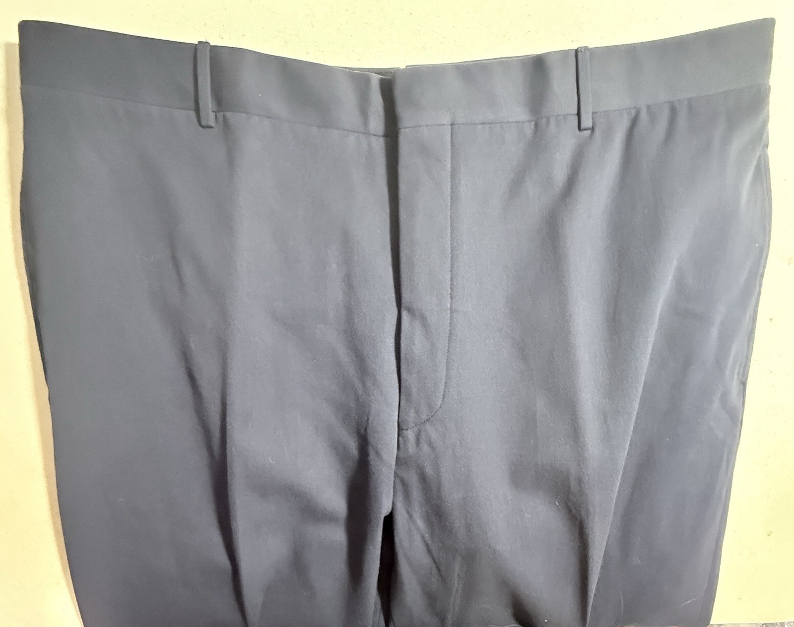 Ralph Lauren Polo Italy Men’s Navy Summer Cotton 3/2 Roll Suit 46US 37 Pant NWOT
