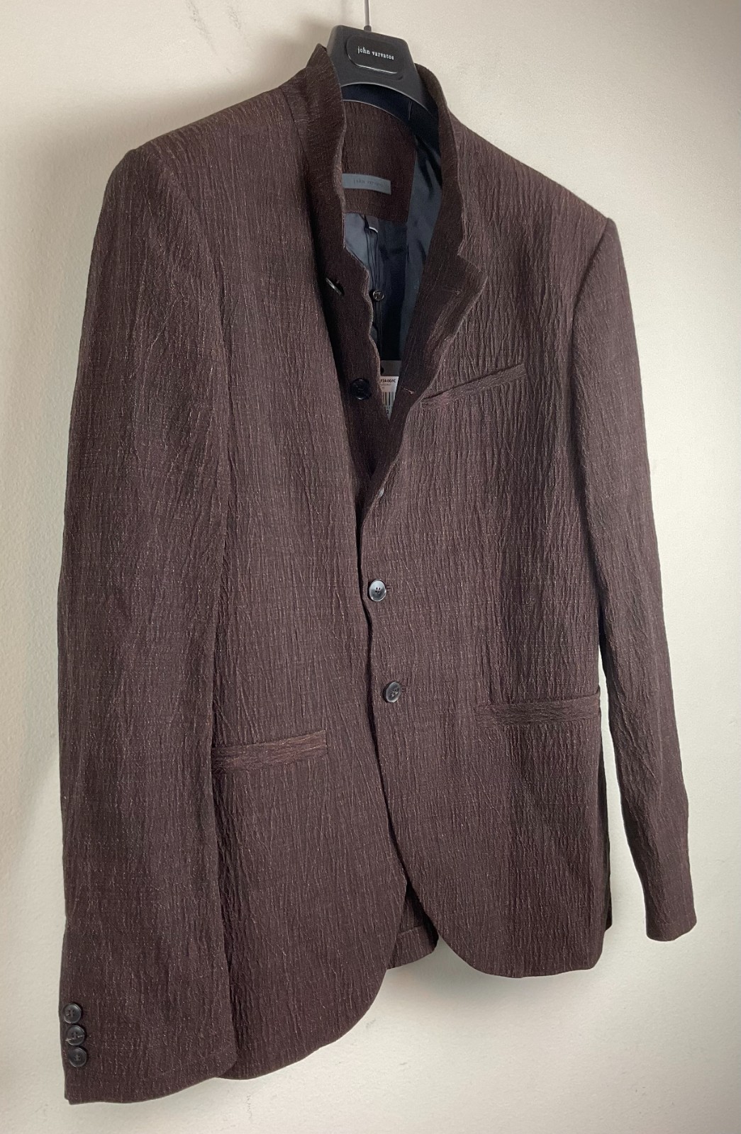$1498 NWT Brand New John Varvatos Collection Marine Jacket Coat EU48 US38