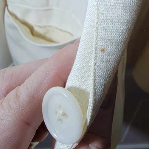 50s Vintage Ivory Shawl Lapel Dinner Jacket Tuxedo Gabardine Formal Prom 44 Lg