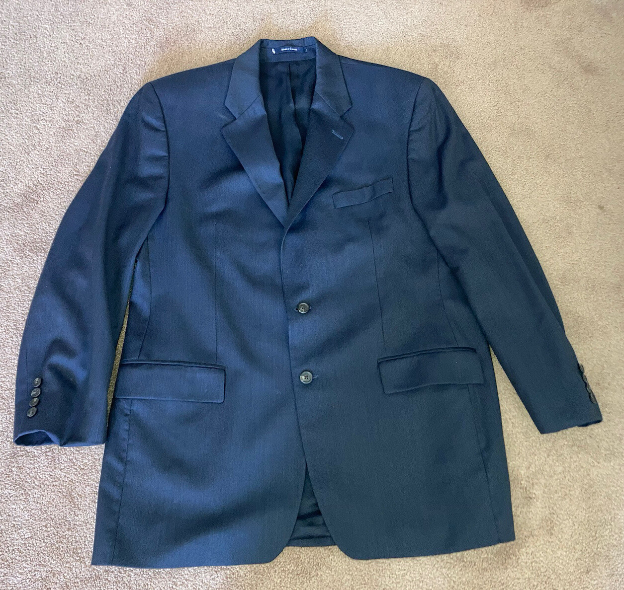 Ralph Ralph Lauren RRL Navy Suit Jacket Dillards EUC Size 45 See Photos